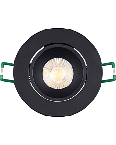 Sylvania Start LED-spot alum. 740lm 830 IP44 dim zwart LILO