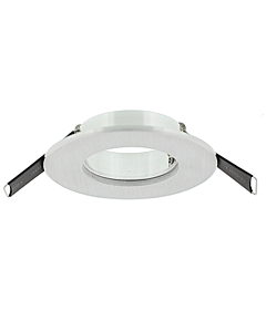 Klemko Lumiko Verona LED-inbouwarmatuur rond 1-voudig 80mm alum.