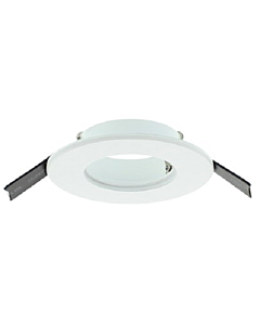 Klemko Lumiko Verona LED-inbouwarmatuur rond 1-voudig 80 mm wit