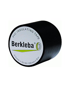 Berkleba isolatieband 50 mm zwart rol 10 m