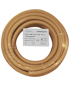 Installatiebuis Highspeed flexibel pvc 19 mm 3/4" rol 100 m creme