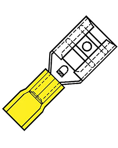 Geis.vlaksteker huls geel sp4609fl