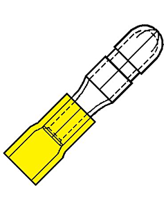 Geis.rondsteker geel 5 mm sp4605ha