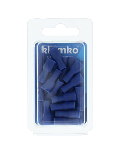 Klemko geïsol. kabelschoen blauw rondstekerhuls 5 mm 25 stuks