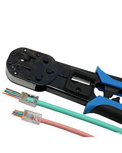 Klemko sperkrimptang HD Modulair voor EZ connectoren RJ12 & RJ45