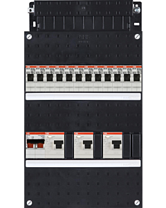 ABB Hafonorm groepenkast HAD343434-222+H42 1-fase 12-groeps 3als 2ph