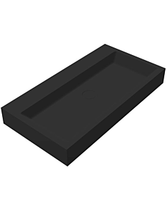 Best-Design Nero wastafel Opera Just-Solid  80x42x10 cm zwart