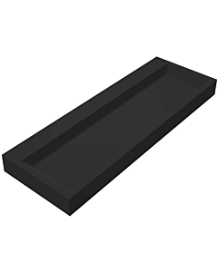 Best-Design Nero wastafel Opera Just-Solid 120x50x11 cm zwart