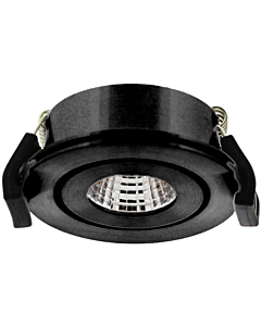 Klemko Lumiko Venice COB LED-spot 3.3W 350 mA 3000K IP44 zwart