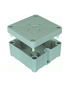ABB Hafobox kabeldoos 3640 vierkant univ. met 7 invoeren 16/19 mm
